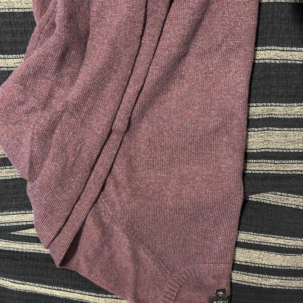 J. Crew Red Cardigan Sweater Soft Knit